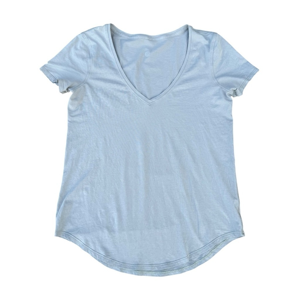 Lululemon V Neck Short Sleeve Shirt